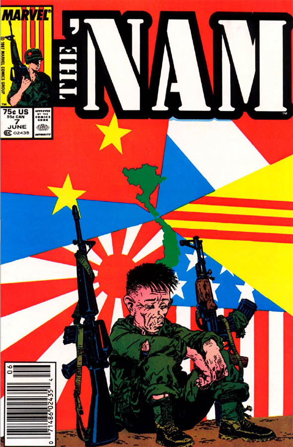 The 'Nam #69 NM 9.2 Marvel Comics Vietnam War 1992 Punisher Invades pt.3