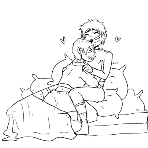 otomiya-tickles:  Very cute Victuuri tickles<33 artist wants to remain anon:3