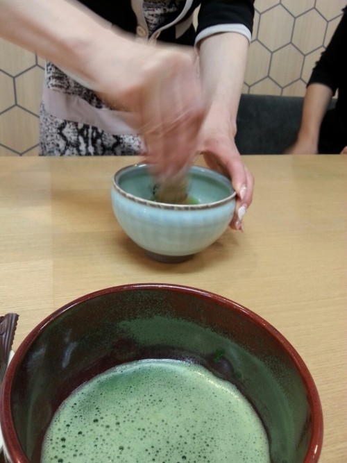 Matcha tea and some of the food I had in Japan OMG it was so good!!!!! The best trip of my life