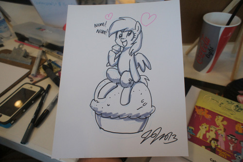 bakpony:  JJ’s sketches from Gala Con 2013. Part 3/5. 