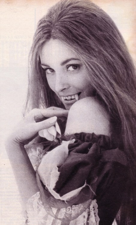 foreversharontate: Sharon Tate on the set of The Fearless Vampire Killers, 1966.