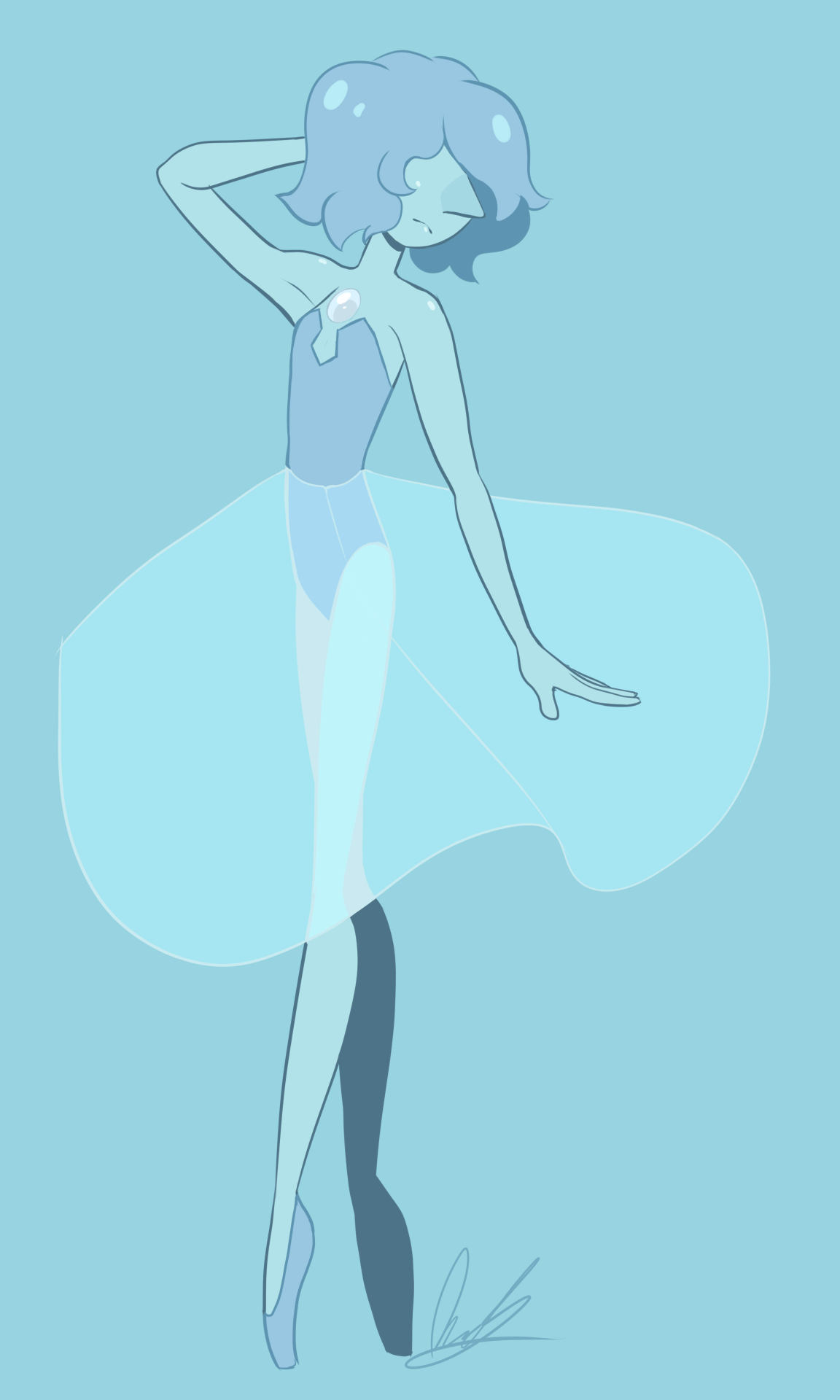 galacticorange:  I love the blue pearl’s design so much! 