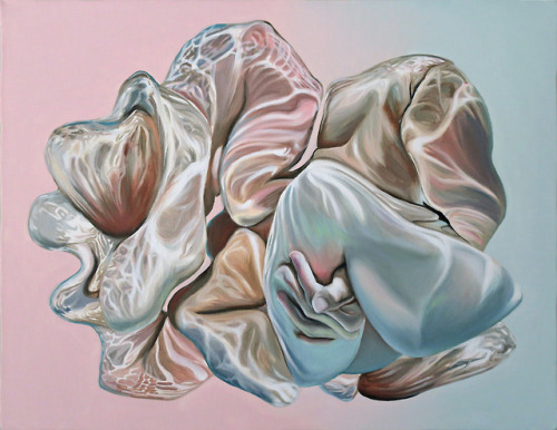 Megan Archer - Underwater Intercourse, oil on canvas, 2018meganjarcher.com@megan.j.archer