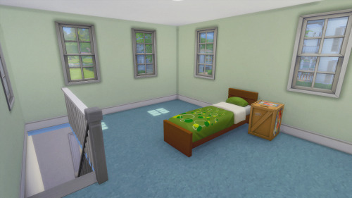 bare necessities1 bed 1 bath$13,169a cc-free, base game starter home for one sim. it’s a littl