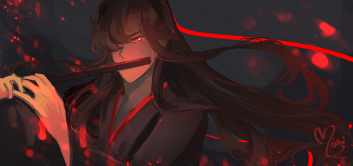 miimibun-art: wei wuxian redraw 