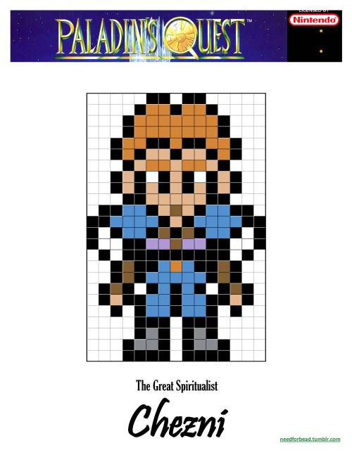 Paladin’s Quest:  ChezniPaladin’s Quest was published by Enix on the Super Nintendo.For more perler 