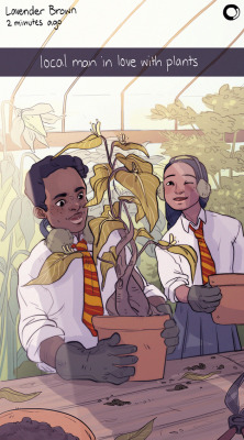 sparkitors: snapchat, insta, and quidditch=games that gryffindor just can’t lose.  amazing illos &amp; hilarz captions created exclusively for SparkNotes by the awesome @sasmilledge 