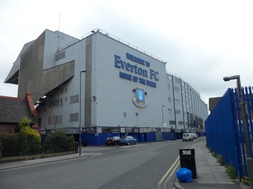 Goodison Park Football Stadium - home of Everton FC