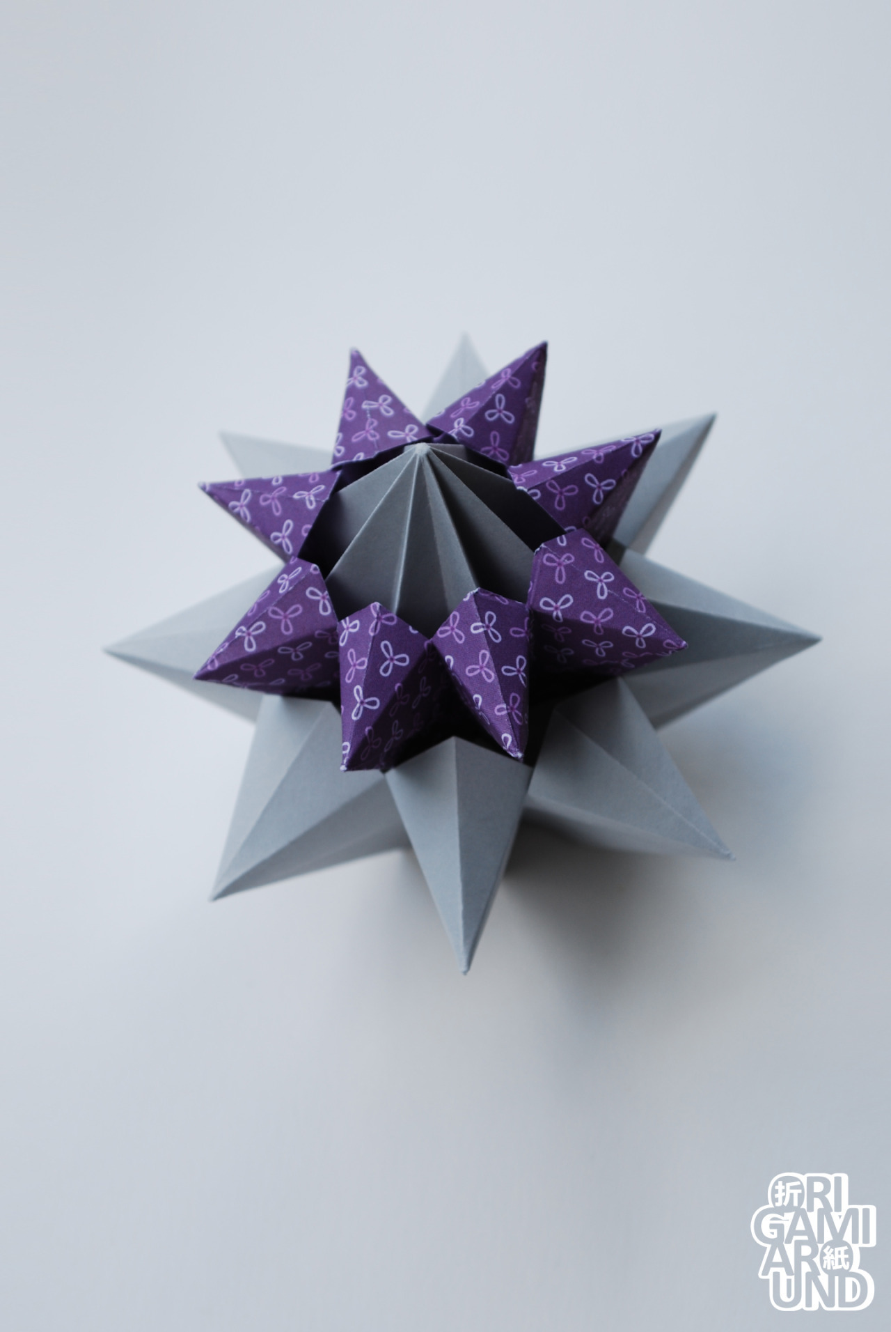 Origami Around — ⭐ A simple model reimagined: star shaped lantern.