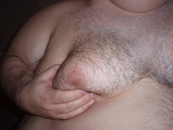 A little hair in the mouth would be worth suckling that gorgeous tit