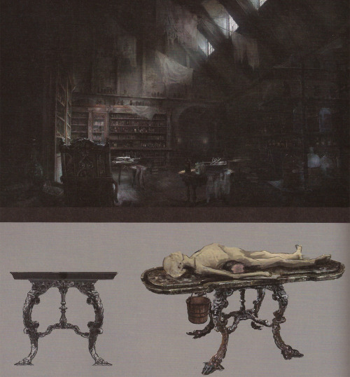 candlemaiden: Iosefka’s Clinic Bloodborne Official Artworks 