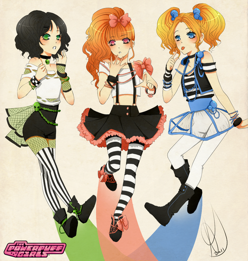 prettylittlelo:  The PowerPuff Girls no We Heart It - http://weheartit.com/entry/151456246
