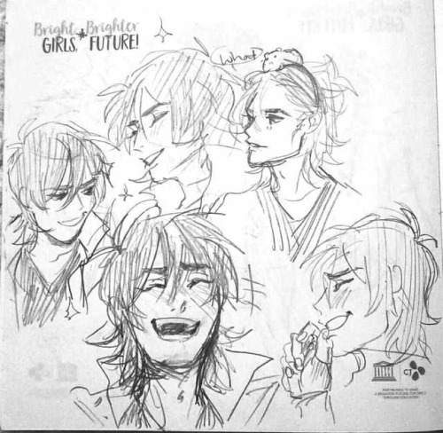 dreamteden: keith/sheith doodles 