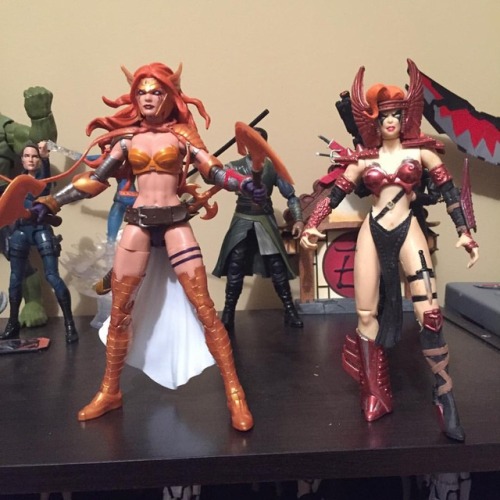 After only about 20 years I can retire my original #mcfarlanetoys Angela figure in favour of the #ma