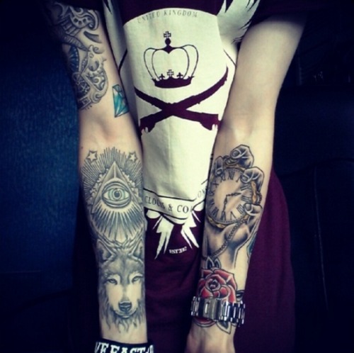 nonelikerae:  Tattoo blog x