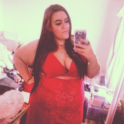 Got my little red party dress on, everybody