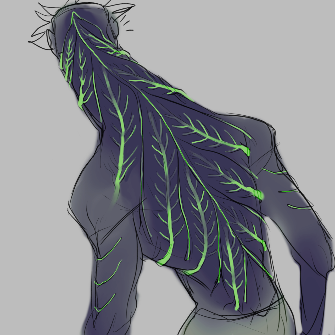 deadwooddross:Some more chimera stuff…adults retain the cabbage flaps, they’re