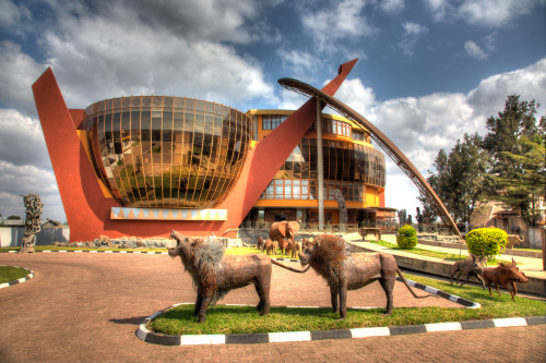 Arusha Cultural Center - Arusha, TanzaniaThis modern gem was envisioned and designed by the Director