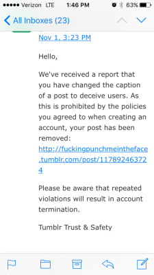 earthmom:  fuckingpunchmeintheface:  IM FUCKING GONE TUMBLR DELETED MY JOHN GREEN COCK LOVING EDIT AND IF I DO IT AGAIN IM TERMINAYED IM SCREAMING  I can’t stop picturing John Green reporting you with tears rolling down his face 