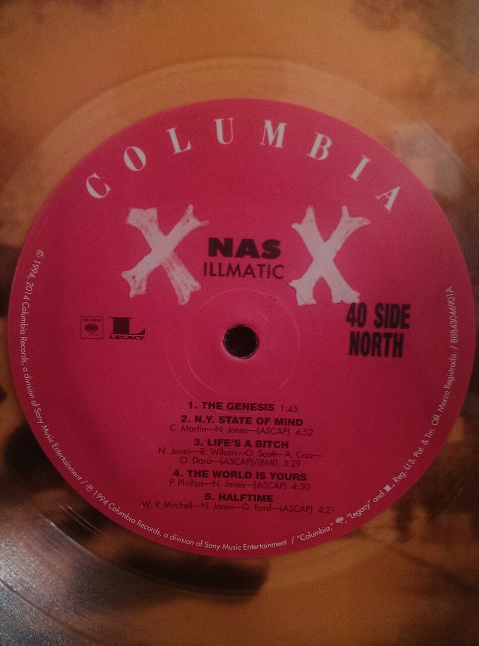 resurrectinghiphop:  Illmatic - 20th Anniversary Orange Vinyl