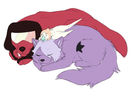 asexualgem:  Oops I drew more gem pets