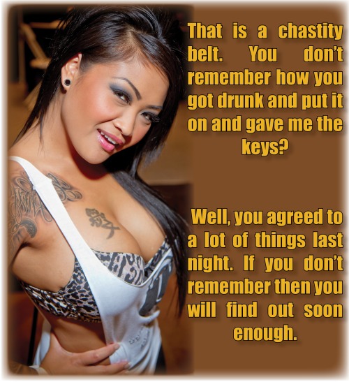 Chastity Life Captions