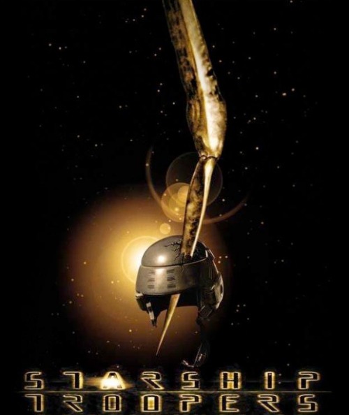 thebakasurvivor:  davidhernan:  cinefamily:  allthingsconsideredtwo:  “The only good bug is a dead bug!”   This week Friday Night Frights is screening Starship Troopers with screenwriter Edward Neumeier & FX guru Phil Tippett in person to