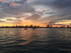 vivafanny:  Sunset in Miami. January 30,