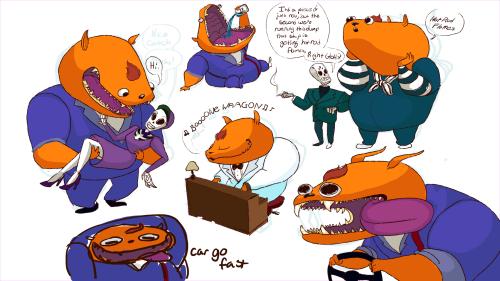 ravingmad16:Glottis is the single most fun videogame character to draw. You cant draw him wrong!Do y