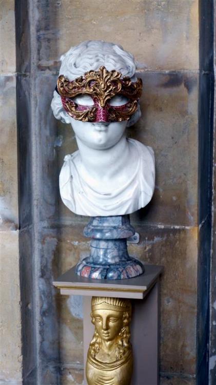 It’s a masquerade at Castle Howard, North Yorkshire. England.