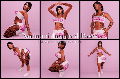   Normani Inspired Baddie Posepack (Patreon Exclusive)  Hey Babies! Here&rsquo;s a ne