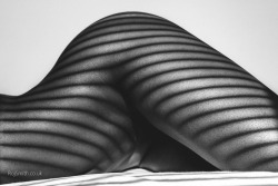 rojsmith:  Stripy Nude  Model: Faith Obae