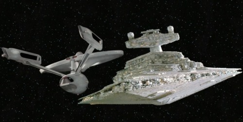 benjgray:  Face Off…  Star Wars > Star Trek. I like both, but I got my preferences.