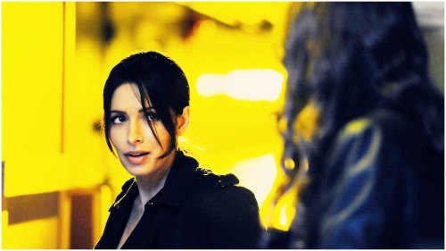 badwolfkaily: “At the end of the day her heart will always belong to Root.” — Sarah Shahi