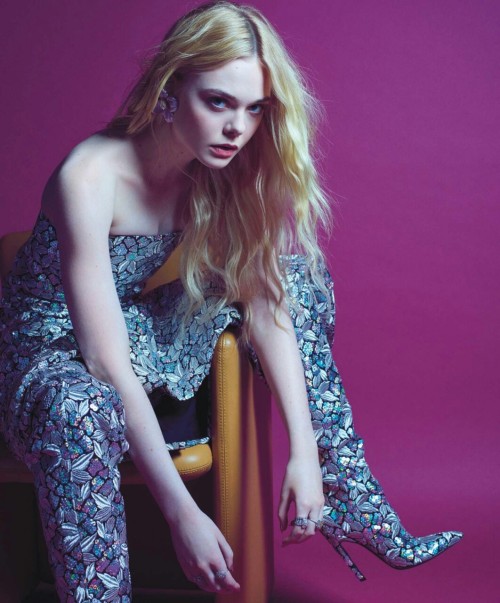 lisa401971:  Elle Fanning by Mario Sorrenti  W Magazine October 2016 