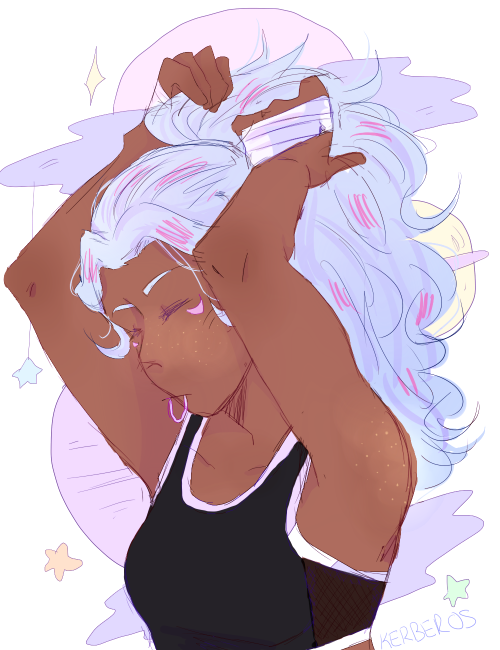 kerberosdraws:sketchy workout allura