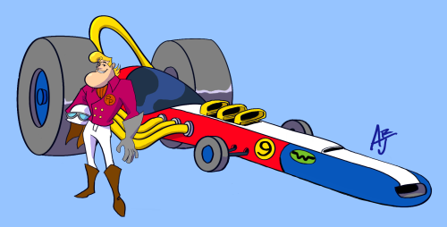 Wacky Racer #9Peter Perfect and the Turbo Terrific!!!