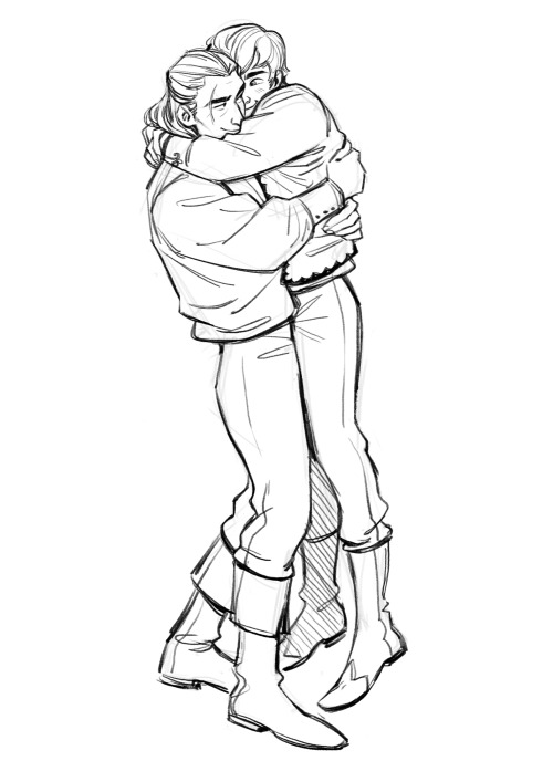 daryshkart:big hugs at first meeting after winter~