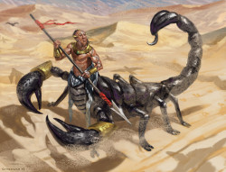 ravennomad: menofcolorinfantasyart: Art for TCG by Leonardo E. Giordano  Awesome 