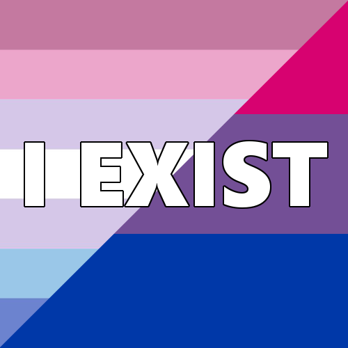 queerlection: [Image description - Image of the bigender pride flag and the bi pride flag spliced to