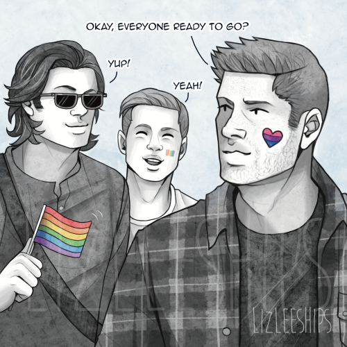 &hellip;Castiel is done being subtle. AKA: TFW2.0 goes to the ParadeHappy Pride, everyone! &ndash;Ju