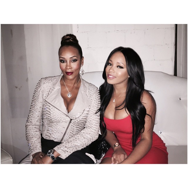 iamshenekaadams:🌈 with the beautiful @msvfox …such a sweet person! 💕