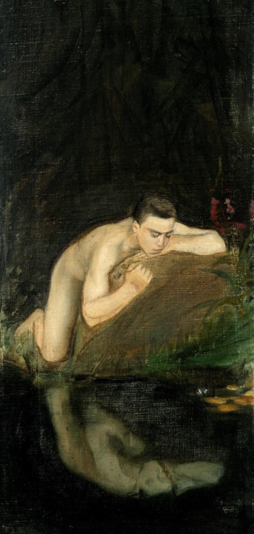 designedfordesire:  Narcissus, c. 1896-1897;Melancholy,
