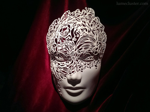 coolthingoftheday:  3D printed masks by designer Melissa Ng.  (Source) 