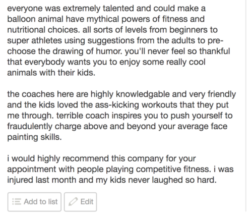 5-star review of crossfitwritten using a predictive text keyboardsource: reviews of crossfits in sea