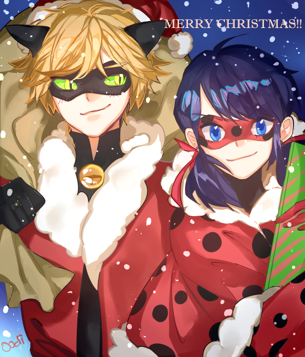 oodisan:Merry Christmas and Happy New Year 2018!!Characters are from ...