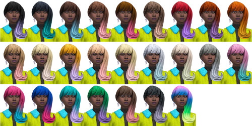 Fortnite Dawn Hair Conversion/EditBase Game Compatible•  HAIR COMES WITH 2 FILES. v2 IS THE DUO COLO