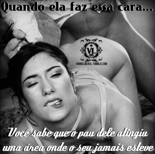 vinnieliberal: Ela não sabia o quanto precisava disso até sentir ele entrar. O pau del