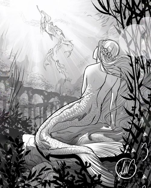 thecollectibles:Mermay 2020 - Hans Christian Andersen’s The Little Mermaid - byLucas Werneck (Part 1