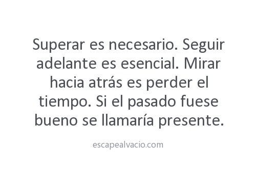 Escape al vací­o